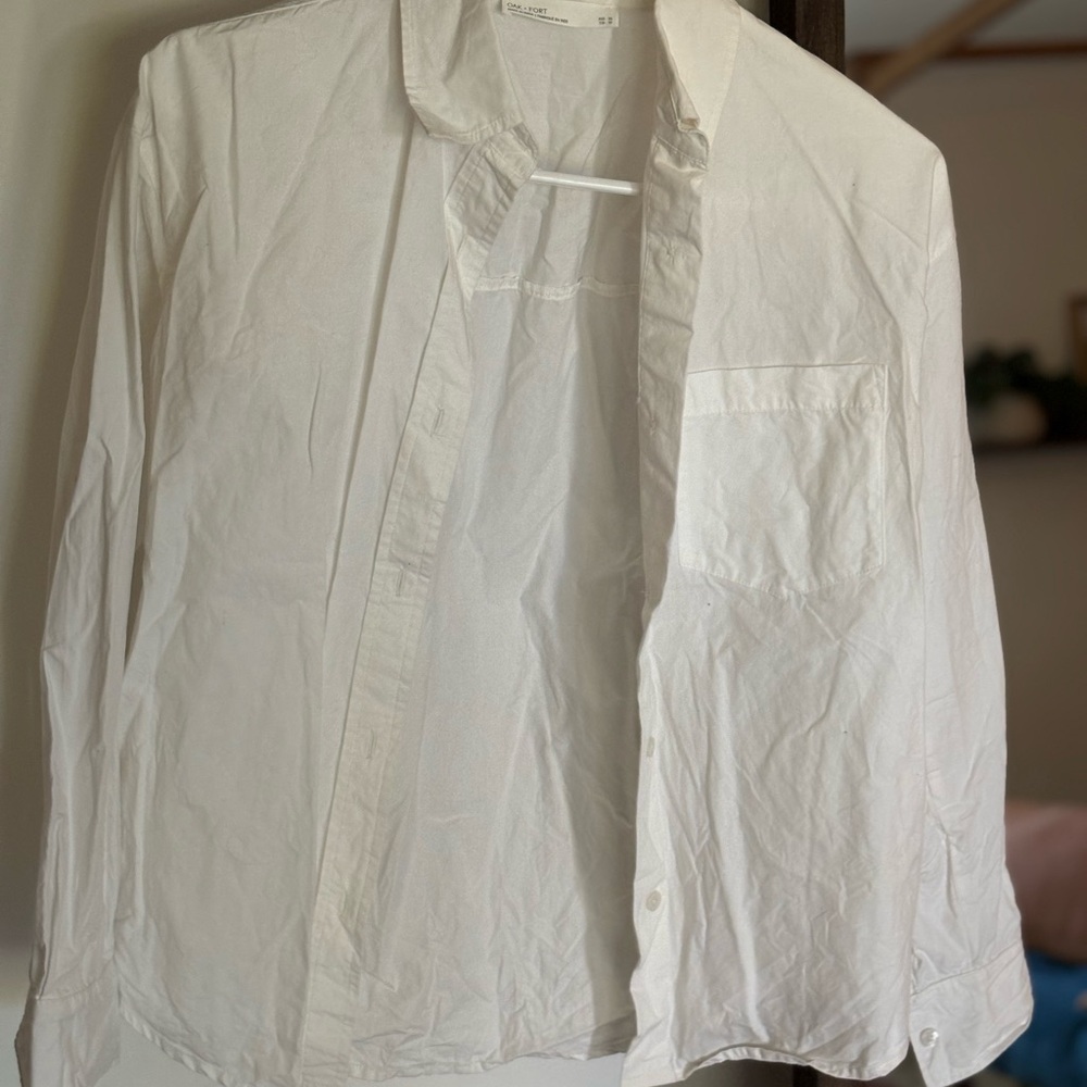 Oak+fort Classic White Shirt